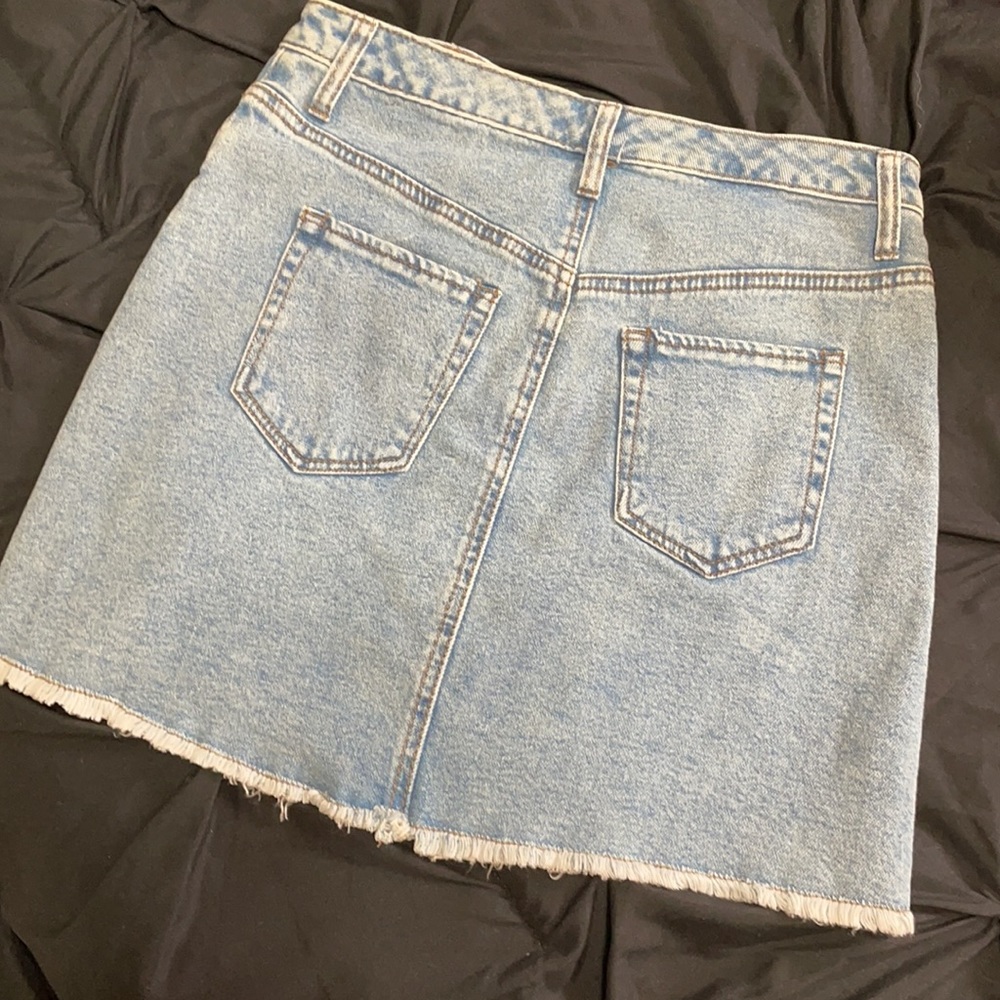 Studded Denim Skirt - Picture 2 of 5